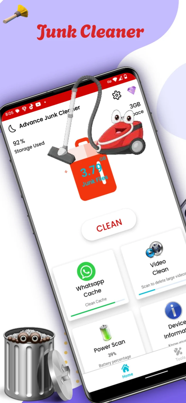 Advance Junk Cleaner screenshot